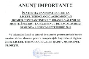 ANUNȚ BAC_SES AUGUST-SEPTEMBRIE_001 ANUNȚ BAC_SES AUGUST-SEPTEMBRIE_001